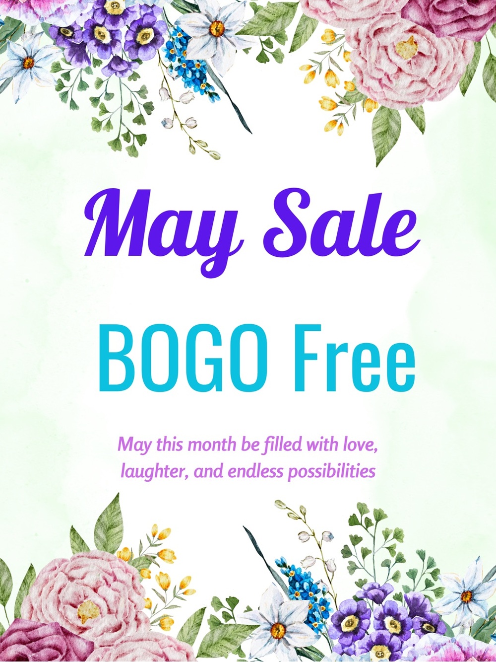 May Sale BOGO Free includes everything in my closet
